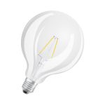 Osram Classic LED E27 Globe Fadenlampe Klar 2.5W 250lm - 827  | Ersatz Für 25W - UKCA Version