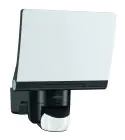 Steinel LED-Scheinwerfer XLED Home Schwarz 20W 1608lm - 830  | IP44 - Bewegungs- und Lichtsensor - Symmetrisch