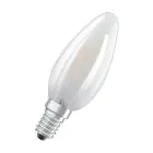 Osram Classic LED E14 Kerze Fadenlampe Matt 2.8W 250lm - 827  | Dimmbar - Ersatz Für 25W