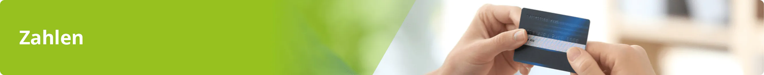 Zahlungsarten