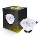 Spot encastrable LED Ronde inclinable 15W 1200lm 60D - 930  | 135mm - Diamètre 110mm - UGR <19