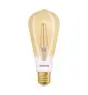 Ledvance Smart+ Zigbee E27 Edison Classic Filament Dorée 6W 680lm - 825  | Dimmable - Remplacement 50W