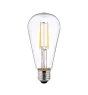 LED E27 Edison Filament Claire 6.5W 806lm - 827 | Remplacement 60W
