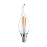 LED E14 Flamme Bougie Filament Claire 2.5W 250lm - 827 | Remplacement 25W