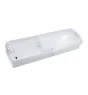 LED Emergency Bulkhead Blanc 8.5W 500lm - 865 | Éclairage de secours 3 heures - incl. 4 directions